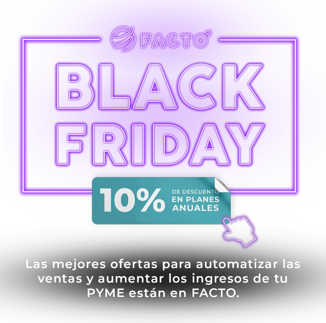 Black friday para software de ventas FACTO en línea con el SII