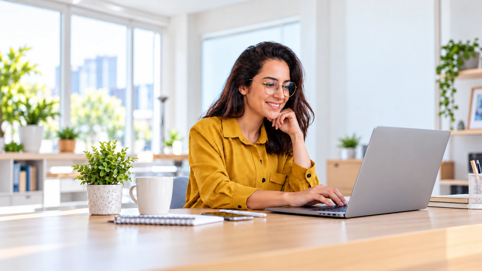 Emprendedora emitiendo sus facturas con su Certificado Digital